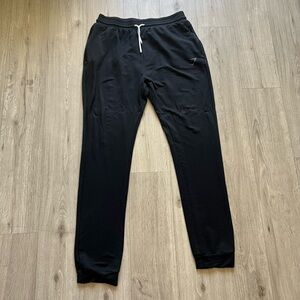 Men’s Black Gymshark Joggers Sz Large